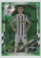 Paulo Dybala [Green] Soccer Cards 2020 Topps Chrome UEFA Champions League Sapphire Prices