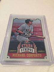 Michael Conforto [Longevity] #75 Baseball Cards 2015 Panini USA Stars & Stripes Prices
