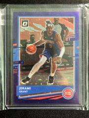 Jerami Grant [Purple Stars] #4 Basketball Cards 2020 Panini Donruss Optic Prices