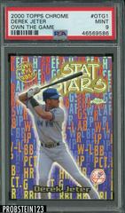 Derek Jeter [Refractor] #OTG1 Baseball Cards 2000 Topps Chrome Own the Game Prices