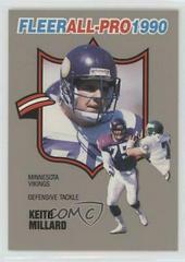 Keith Millard #12 Football Cards 1990 Fleer All Pro Prices