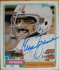 Chuck Foreman Football Cards 2001 Topps Team Legends Autograph Prices