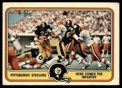 Pittsburgh Steelers [Here Comes the Infantry] #43 Football Cards 1981 Fleer Team Action Prices