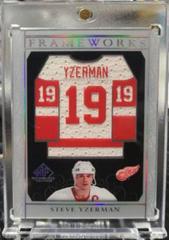 Steve Yzerman Hockey Cards 2021 SP Game Used Frameworks Prices