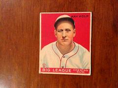 Ray Kolp #82 Baseball Cards 1933 World Wide Gum Prices