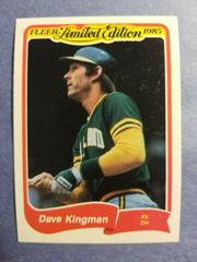Dave Kingman Baseball Cards 1985 Fleer Limited Edition Prices