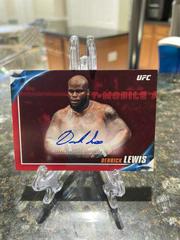 Derrick Lewis [Red] Ufc Cards 2019 Topps UFC Knockout Autographs Prices