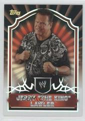Jerry Lawler Wrestling Cards 2011 Topps WWE Classic Prices