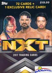 Blaster Box Wrestling Cards 2017 Topps WWE NXT Prices
