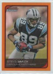 Steve Smith [Orange Refractor] #175 Football Cards 2006 Bowman Chrome Prices