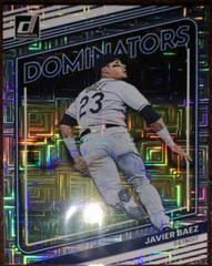 Javier Baez [Vector] #D-3 Baseball Cards 2022 Panini Donruss Dominators Prices