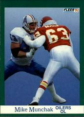 Mike Munchak #71 Football Cards 1991 Fleer Prices