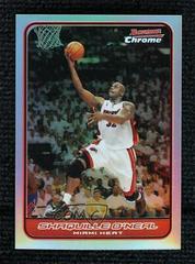 Shaquille O'Neal [Refractor] #49 Basketball Cards 2006 Bowman Chrome Prices