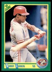 Barry Larkin #155 Baseball Cards 1990 Score Prices