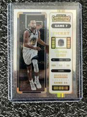 Stephen Curry [Game 7] #31 Basketball Cards 2022 Panini Contenders Prices
