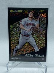 Mike Trout [Black] #BG-3 Baseball Cards 2022 Topps Update Black Gold Prices