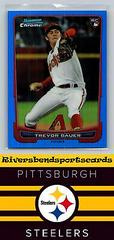Trevor Bauer [Blue Refractor] #1 Baseball Cards 2012 Bowman Chrome Draft Picks & Prospects Prices