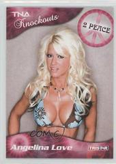 Angelina Love #21 Wrestling Cards 2009 TriStar TNA Knockouts Prices