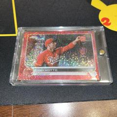 Joey Votto [SP Variation Red Speckle] #177 Baseball Cards 2022 Topps Chrome Prices