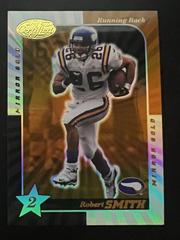 Robert Smith [2 Star Mirror Gold] #131 Football Cards 2000 Leaf Certified Prices