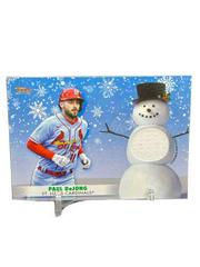 Paul DeJong Baseball Cards 2021 Topps Holiday Mega Box Relics Prices