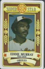 Eddie Murray Baseball Cards 1982 Perma Graphics Super Star Credit Cards Prices