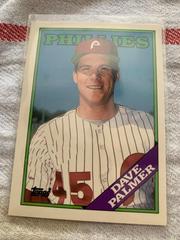 Dave Palmer #79T Baseball Cards 1988 Topps Traded Tiffany Prices