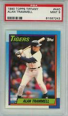 Alan Trammell #440 Baseball Cards 1990 Topps Tiffany Prices
