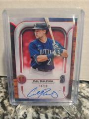 Cal Raleigh [Red] #TA-CR Baseball Cards 2022 Topps Tribute Autographs Prices