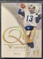 Kurt Warner [Gold] Football Cards 2003 Ultimate Collection Prices