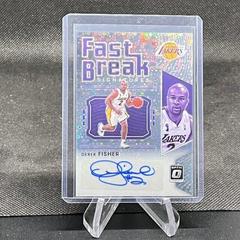 Derek Fisher Basketball Cards 2021 Panini Donruss Optic Fast Break Signatures Prices