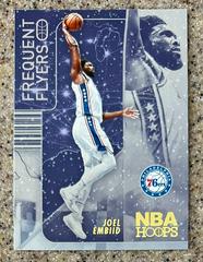 Joel Embiid [Winter] Basketball Cards 2022 Panini Hoops Frequent Flyers Prices