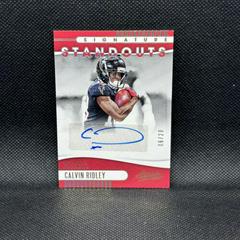 Calvin Ridley Football Cards 2019 Panini Absolute Signature Standouts Prices