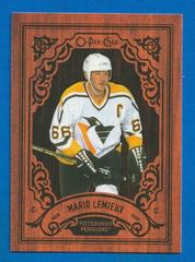 Mario Lemieux [Cherry] #W-ML Hockey Cards 2023 O-Pee-Chee Wood Prices