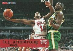 B.J. Armstrong Basketball Cards 1995 Hoops Prices