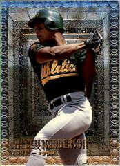 Rickey Henderson Baseball Cards 1995 Topps Embossed Prices