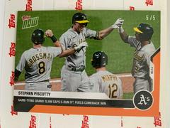 Stephen Piscotty [Orange] Baseball Cards 2020 Topps Now Prices