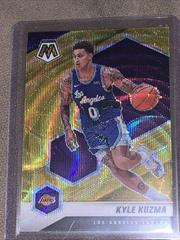Kyle Kuzma [Gold Mosaic] Basketball Cards 2020 Panini Mosaic Prices