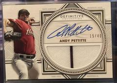 Andy Pettitte Baseball Cards 2022 Topps Definitive Autograph Collection Prices