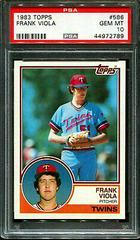 Frank Viola Baseball Cards 1983 Topps Prices
