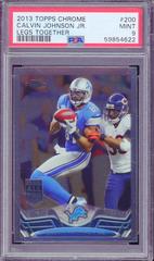 Calvin Johnson [Legs Together Refractor] Football Cards 2013 Topps Chrome Prices