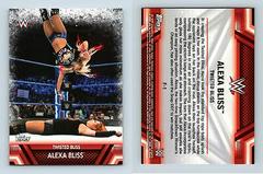 Alexa Bliss Wrestling Cards 2017 Topps WWE Women's Division Finishers and Signature Moves Prices