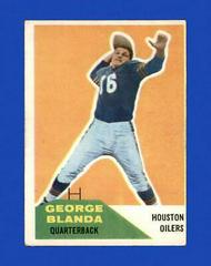 George Blanda Football Cards 1960 Fleer Prices
