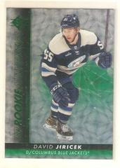 David Jiricek [Patterned Foilboard Green] #103 Hockey Cards 2022 SP Prices