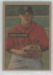 Jacoby Ellsbury [Mahogany] #337 Baseball Cards 2005 Bowman Heritage Prices