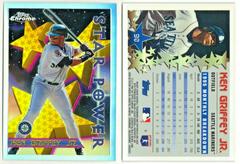 Ken Griffey Jr. [Refractor] #90 Baseball Cards 1996 Topps Chrome Prices