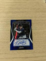 Taylor Walls [Spectrum Blue] #AI-TW Baseball Cards 2022 Panini Absolute Ink Autographs Prices
