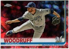 Brandon Woodruff [Red Refractor] #687 Baseball Cards 2019 Topps Chrome Sapphire Prices