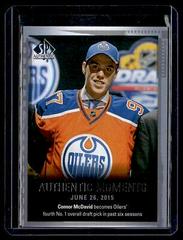 Connor McDavid [Limited Autograph] #153 Hockey Cards 2015 SP Authentic Prices