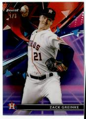 Zack Greinke [Purple Pink Vapor Refractor] #94 Baseball Cards 2021 Topps Finest Prices